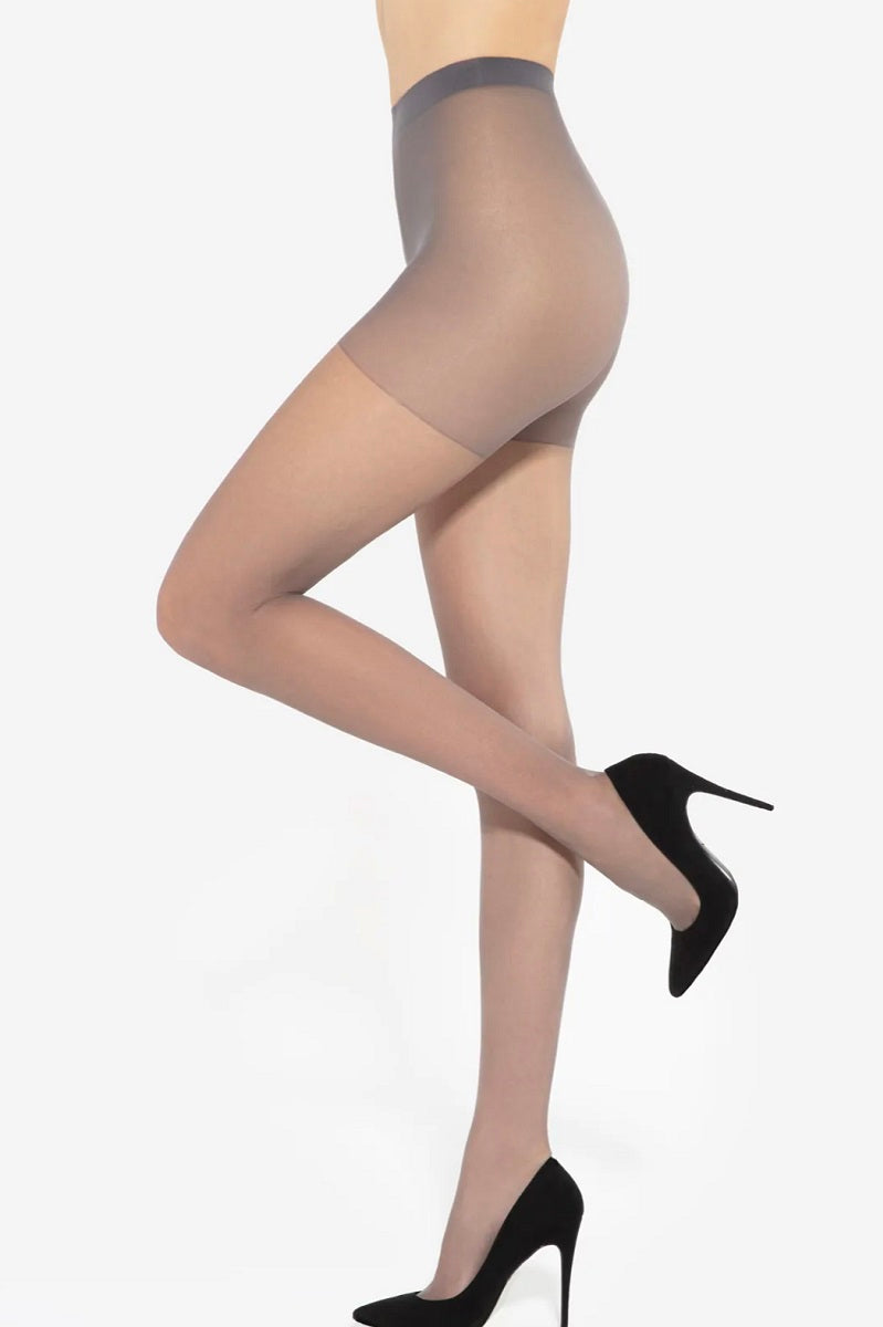 Gatta Estella 15 Sheer-to-Waist Classic Sheer Pantyhose 15 Den – Elegant Up