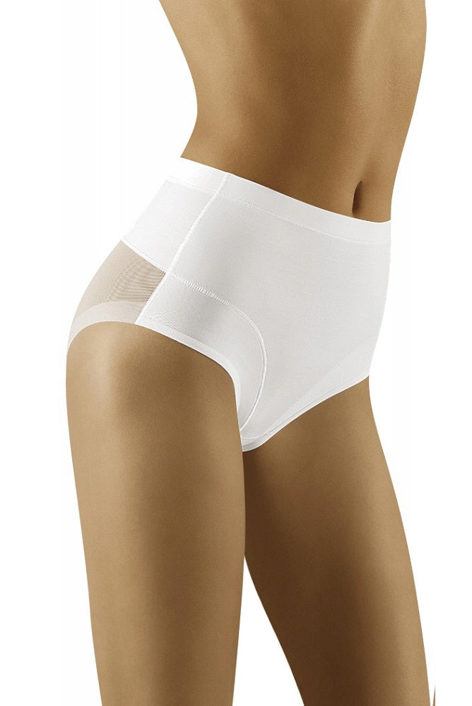 Elegant shapewear bodice pants with mesh Uniqata white - S-XXL