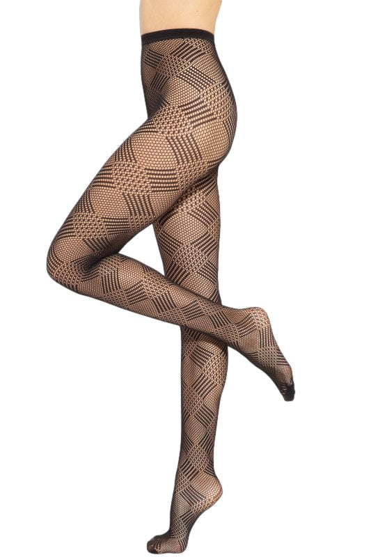 Fiore HALF MOON patterned tights
