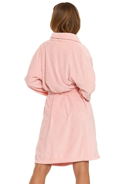Soft, fluffy women's bathrobe Paloma