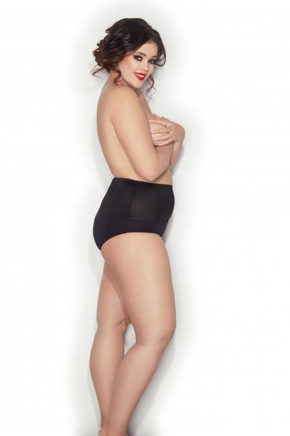 Figure-shaping women's panty girdle Iga black - large sizes XL-9XL 