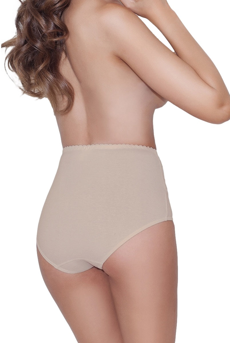 Figure-shaping girdle with lace Ala Beige - Size SL 