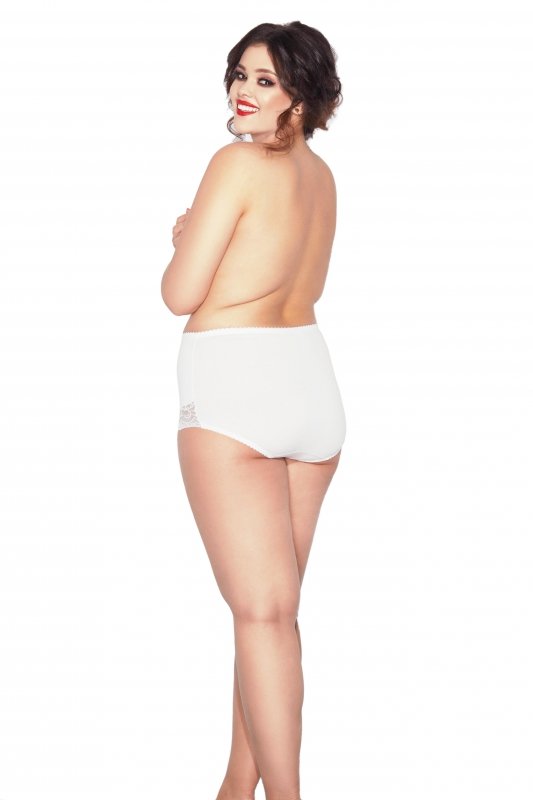 Figure-shaping girdle with lace Ela Weiss - Large sizes XL-9XL 
