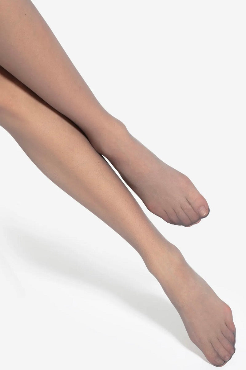 Ultra-thin tights with Lycra Gatta Eve 8 DEN silky look - graphite