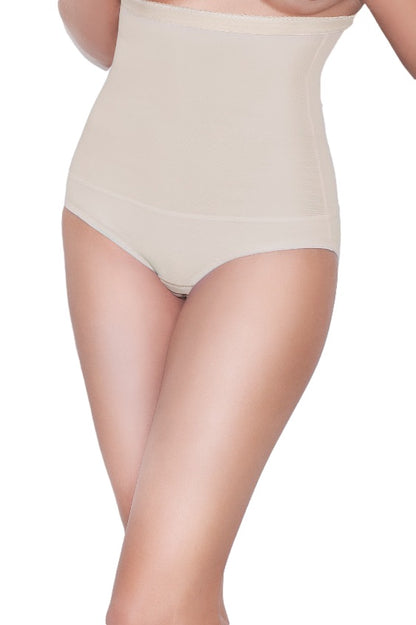 Figure-shaping panty girdle High Waist Iga Beige - sizes SL 
